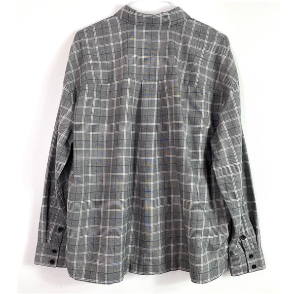 MADEWELL Plaid Westlake Shirt in Gray Menswear Plaid Size S Style #MA837 - Picture 3 of 7